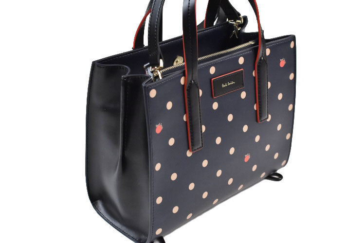 Paul Smith ハンドバッグ 本革 ブラック レディース N93110 org.jpg