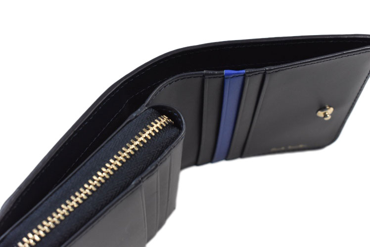 Paul Smith ポールスミス 二つ折り 財布 ラウンドファスナー