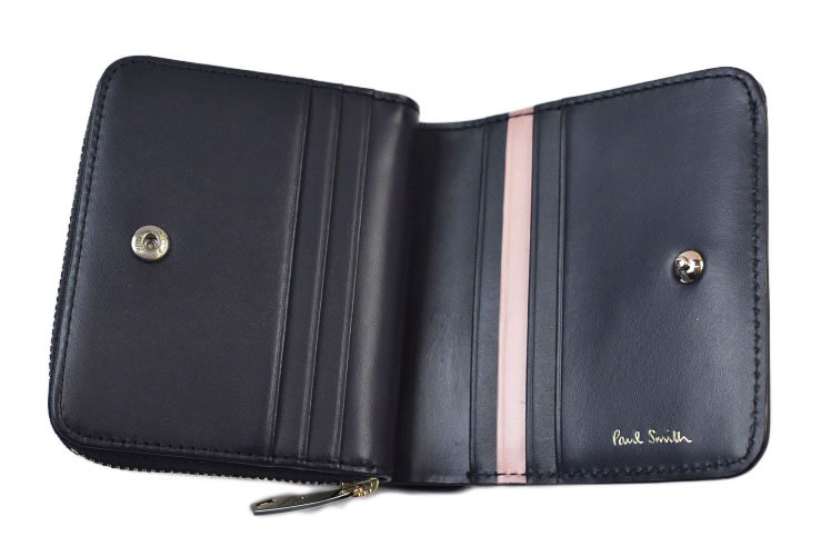 Paul Smith 財布 レディース 二つ折り ポールスミス ラウンド
