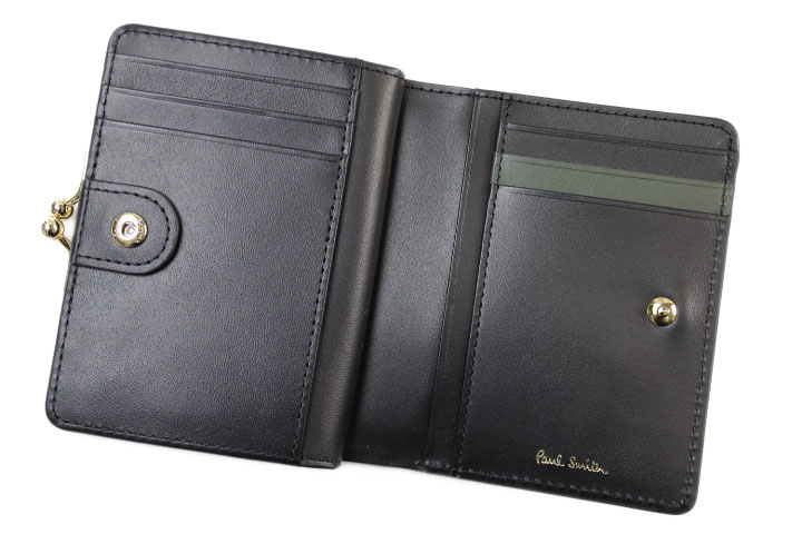 Paul Smith（ポール・スミス） 財布 レディース 二つ折り がま口