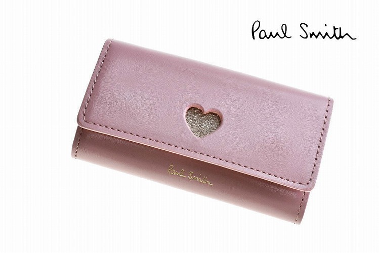 ポールスミス paul smith キーケース ハート レザー - 小物