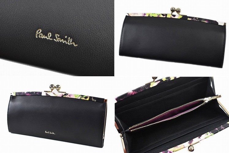 Paul Smith ポールスミス 長財布 財布 がま口 レディース