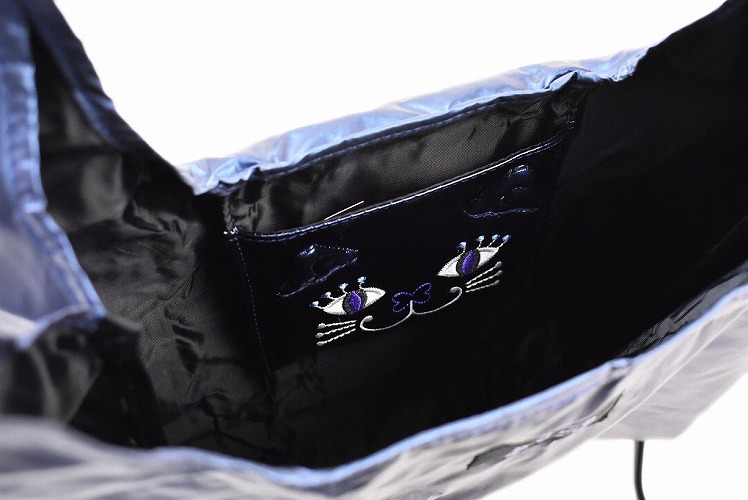 【新品　未使用】アナスイ　バッグ　ネコ　2way ANNA SUI エコバッグ レディース ブランド アナスイ キャット