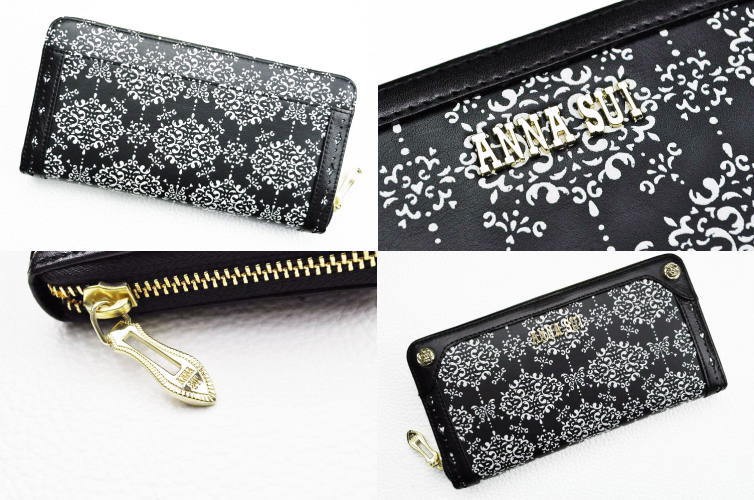 ANNA SUI アナスイ ハンナ ラウンドファスナー 長財布 箱付