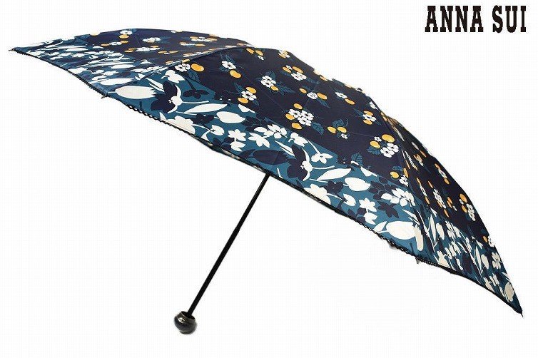 アナスイ 折りたたみ 傘 雨傘 レディース ブランド ANNA SUI フラワー