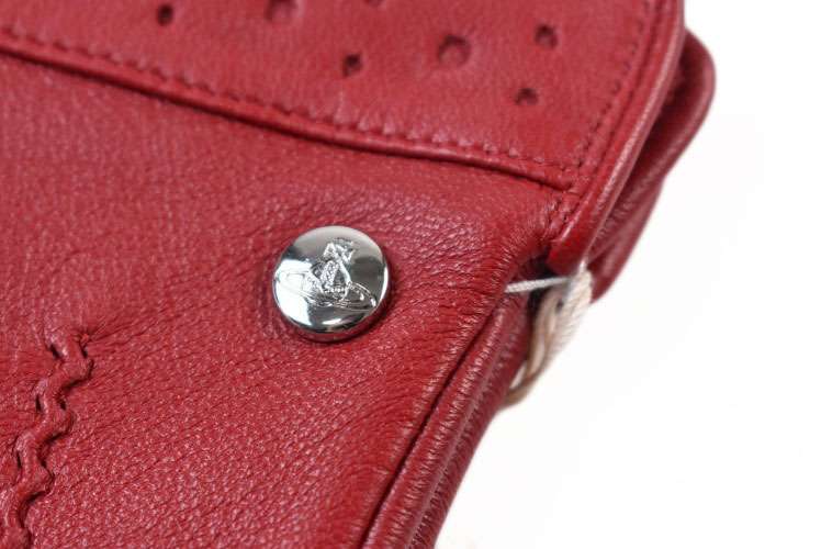 新品タグ付【ヴィヴィアンウエストウッド】羊革 ORB型押し レザー手袋 21cm Vivienne Westwood ヴィヴィアン ウエストウッド 手袋