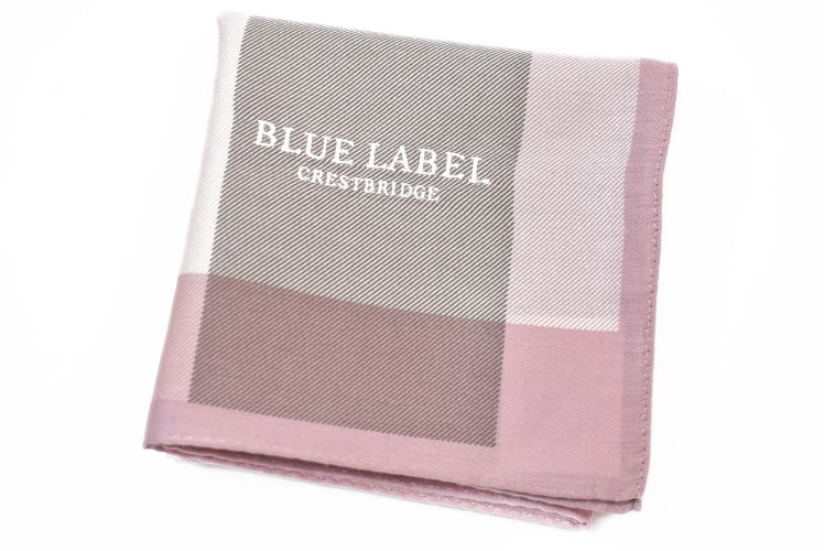 BLUE LABEL CRESTBRIDGE ハンカチ レディース ブルーレーベル