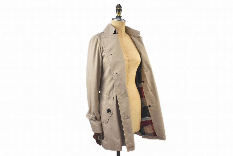 ★31 ブルーレーベルクレストブリッジ トレンチコート ライナー付 ネイビー BLUE LABEL CRESTBRIDGE ブルーレーベル クレストブリッジ