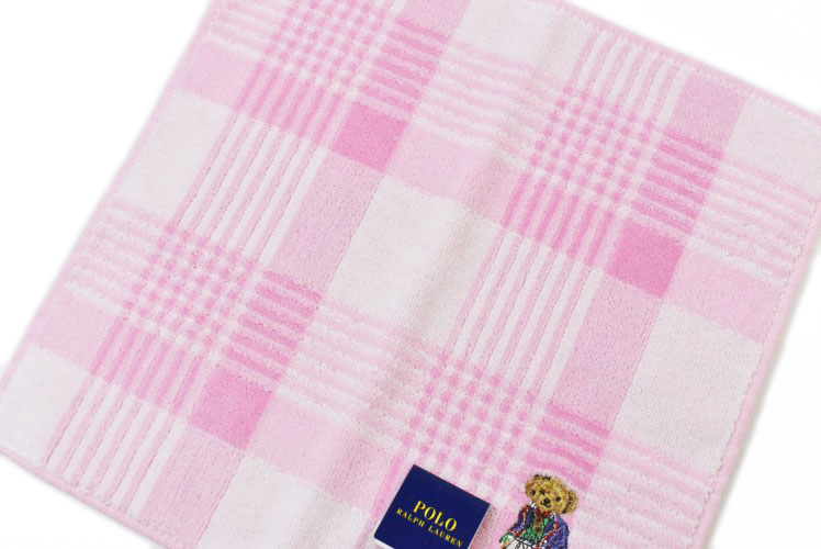 Ralph Lauren ポロベアバスタオル ピンク1枚 RALPH LAUREN HOME ラルフローレン(RALPH LAUREN) ポロベアー