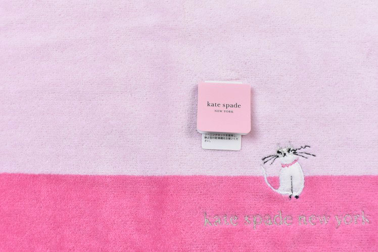 kate spade NEW YORK タオルハンカチ 1枚 ケイト スペード