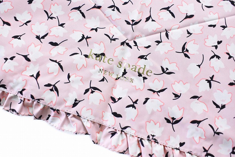 ケイトスペード　晴雨兼用折り畳み傘 kate spade NEW YORK 日傘 折りたたみ ケイトスペード