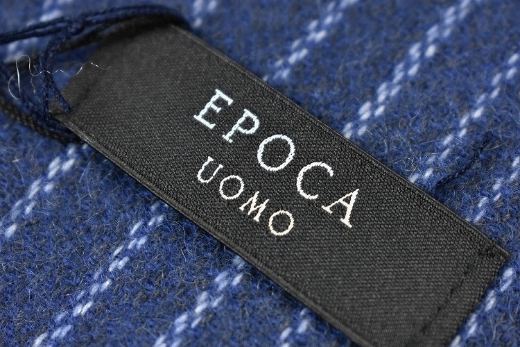 新品・未使用⭐️EPOCA UOMO マフラー　BLACK 56-w7674_3.jpg