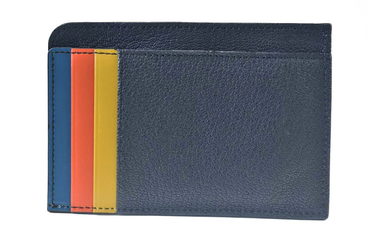 『レアカラー』Paul Smith ポールスミス　名刺入れ スカイブルー　箱 Paul Smith ポールスミス 名刺入れ メンズ ハイライトステッチ