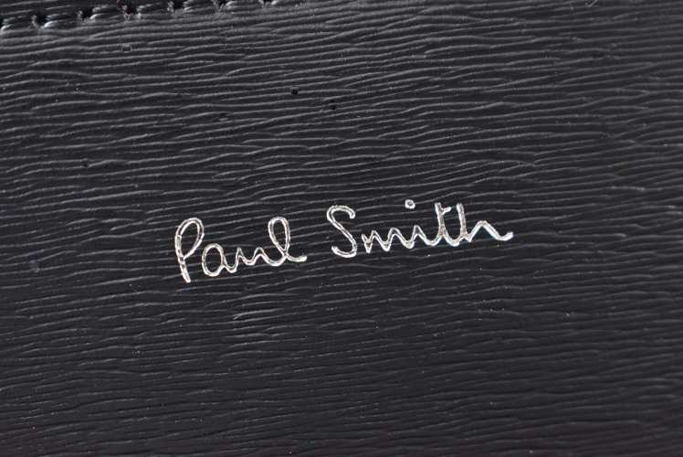 希少 極美品 ポールスミス オールレザー ボストンバッグ 大容量 斜め