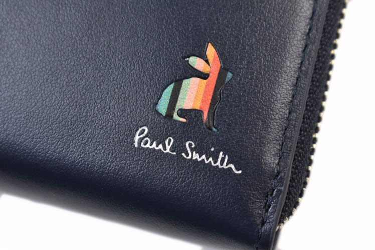 Paul Smith（ポール・スミス） 長財布 財布 小さめ ラウンドファスナー