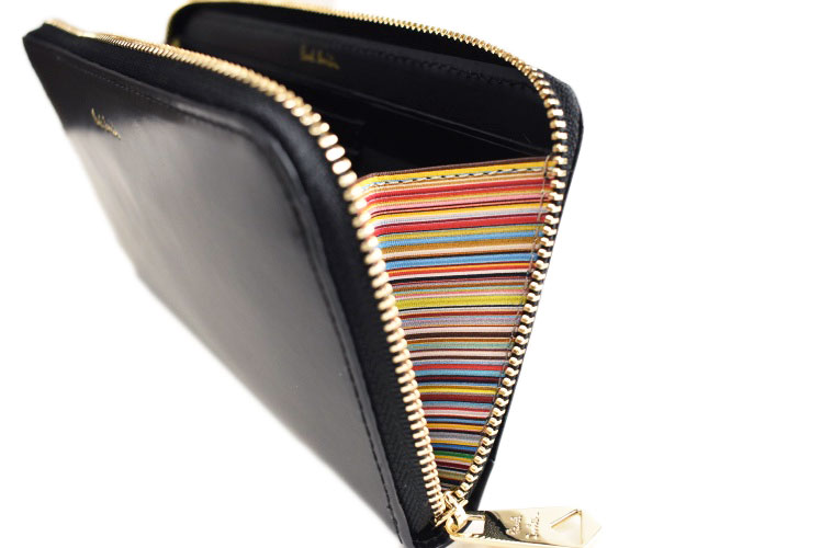 Paul Smith 財布 メンズ ポールスミス 長財布 小さめ ラウンド