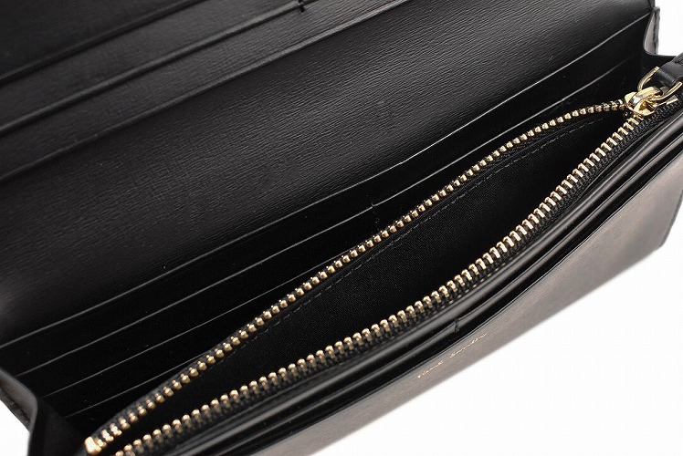 ポールスミス 長財布 黒×マルチストライプライン 新品 本革 レザー L字ジップ Paul Smith ポールスミス 長財布 メンズ 財布 ブランド マルチ