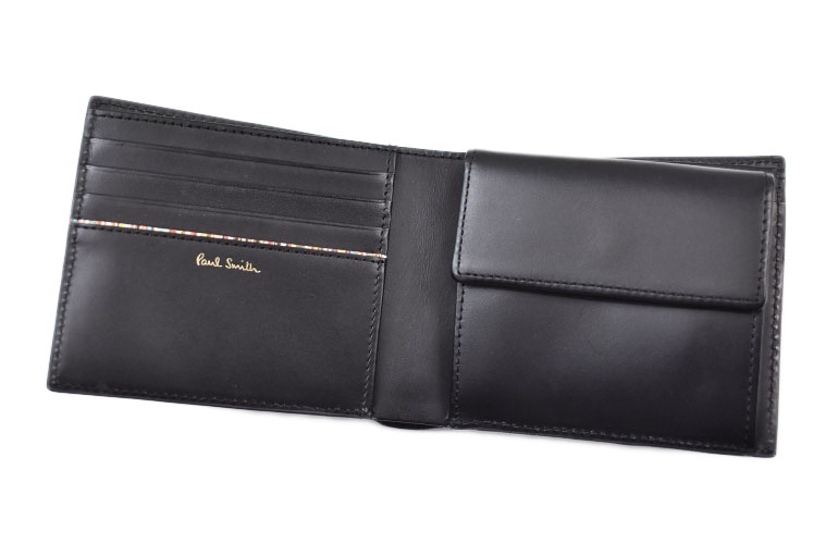 Paul Smith 二つ折り 財布 ポールスミス メンズ ブランド マーケトリー
