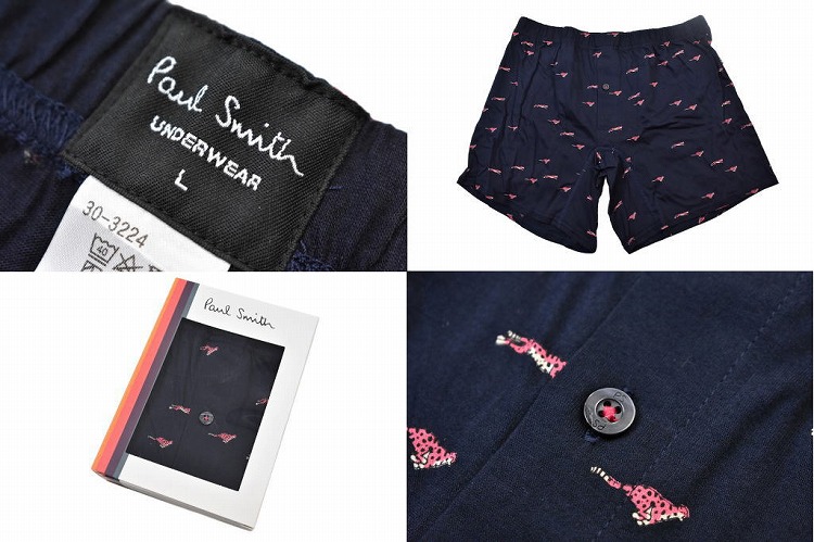 【新品】ポールスミス Mサイズ トランクス 4枚 プリントトランクス | Paul Smith (Men)/ポール・スミス | 三越