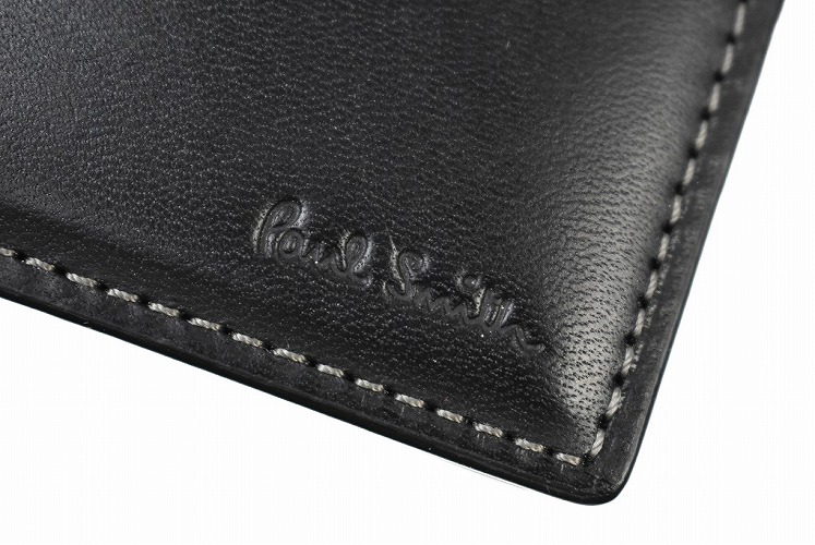 新品【ポールスミス】オールドレザー BOX型 小銭入れ ケース 黒 Paul Smith（ポール・スミス） コインケース 小銭入れ 財布 コンパクト