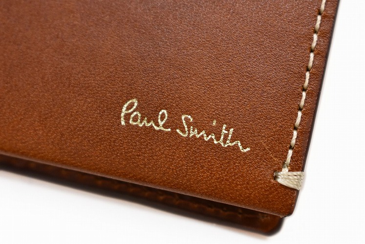 新品 ポールスミス 茶 オールドレザー 牛革 定期入れ パスケース 箱付 メンズ paul-p741_1.jpg