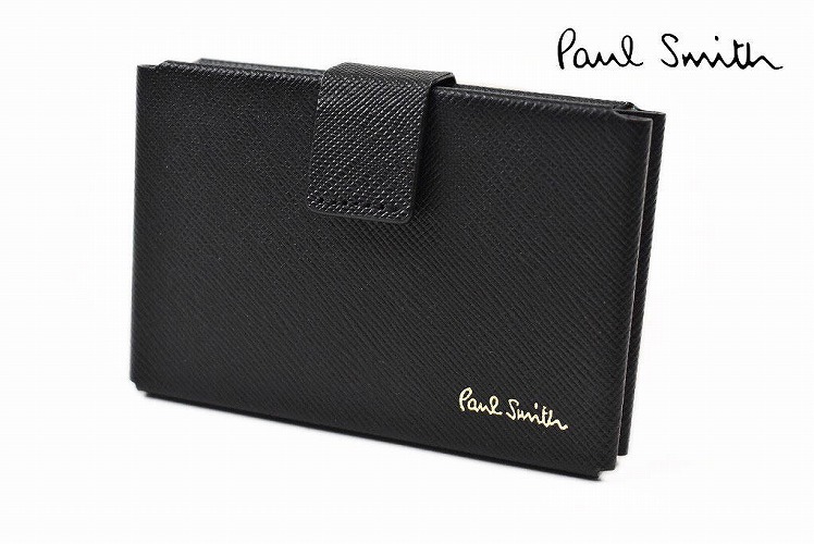 【美品】ポールスミス　名刺入れ　カードケース　ブラック org.jpg