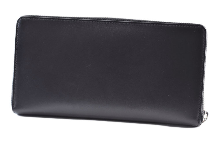 極美品　ポロ バイ ラルフローレン 二つ折り財布　黒　ブランドロゴ　メンズ　箱付 68-q6948_4.jpg