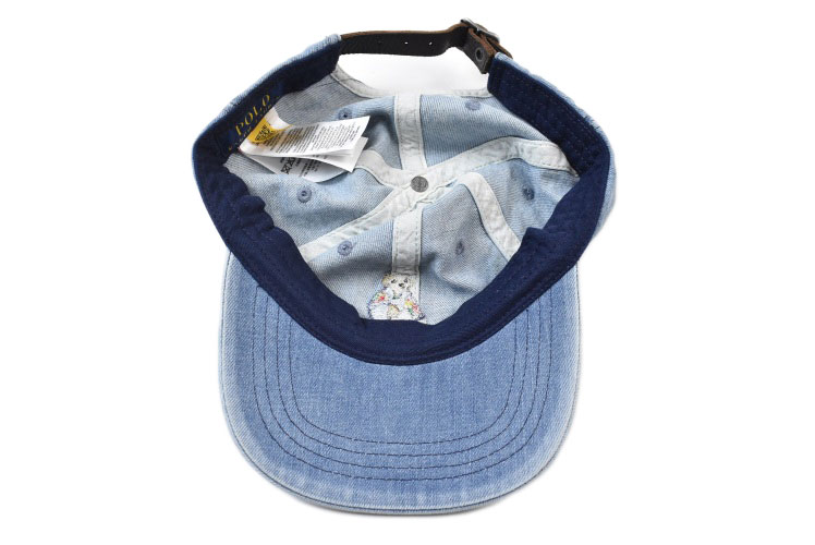 楽天市場】Polo Ralph Lauren Polo Bear 6-Panel Denim Cap