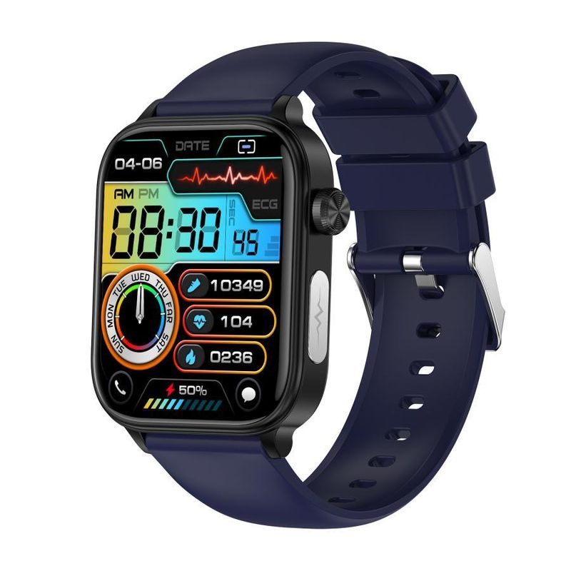 スマートウォッチ 血糖値「 体組成 血液成分分析」日本製センサー 医療レベルECG HRV心電図 健康 血圧 通話可能 体温 血中酸素 心拍数 感謝祭 プレ 爆買の画像