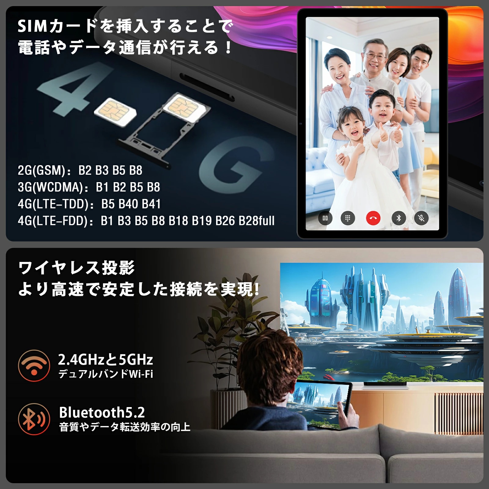 android 15 Avidpad A90S AI版 Helio G99 タブレット 90Hz タブレット