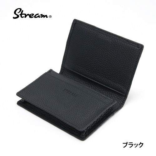 STREAM 名刺入れ メンズ 本革 70枚入れてもピタッと閉まる 名刺ケース