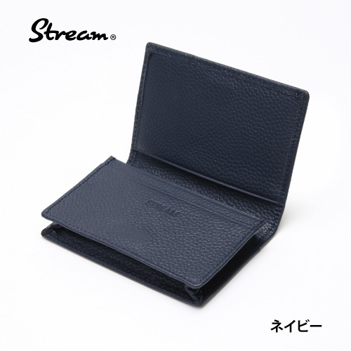 STREAM 名刺入れ メンズ 本革 70枚入れてもピタッと閉まる 名刺ケース