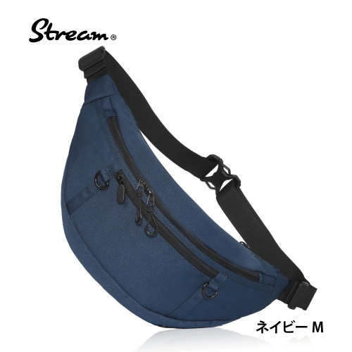 STREAM ボディバッグ M Lサイズ ショルダーバッグ ウエストバッグ 2025