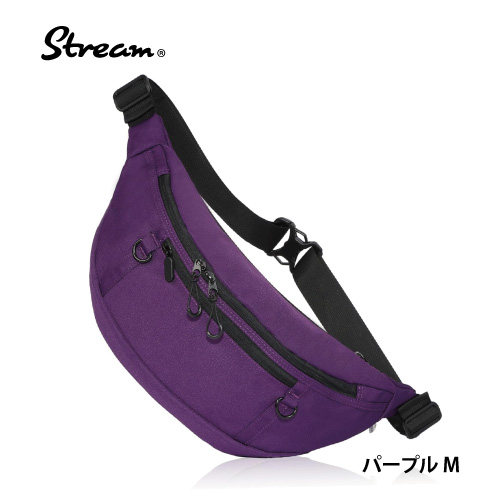 STREAM ボディバッグ M Lサイズ ショルダーバッグ ウエストバッグ 2025