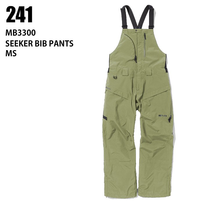 241 トゥーフォーワン MB3300 SEEKER BIB PANTS MS 23-24 ボードウェア