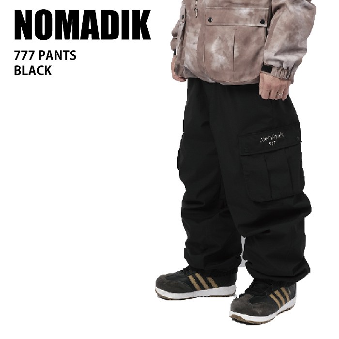 NOMADIK ノマディック 777 PNT BLACK 24-25 ウエア メンズ