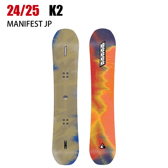 k2 manifest jp マニフェスト 2025 K2 ケーツー MANIFEST JP マニフェスト 24-25 ボード板