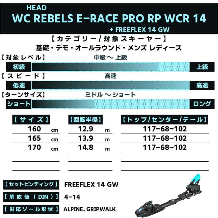 HEAD World Cup Rebels スキー ブーツ(値下げ可能) 24rapwcr90-s.jpg