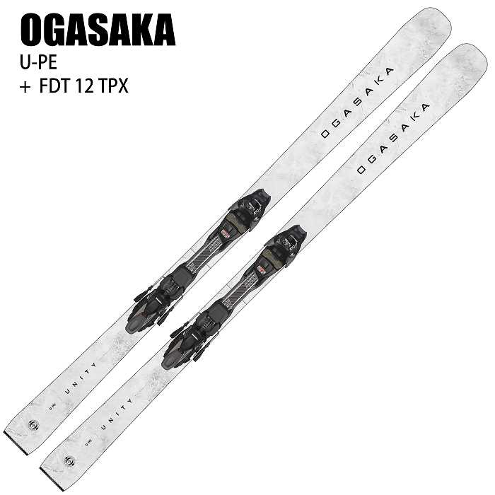 OGASAKA スキー板 unity Q3 155cm　オガサカ　SALOMON OGASAKA（オガサカ） [特典付]オガサカ スキー板 2027 OGASAKA U-PE/WT