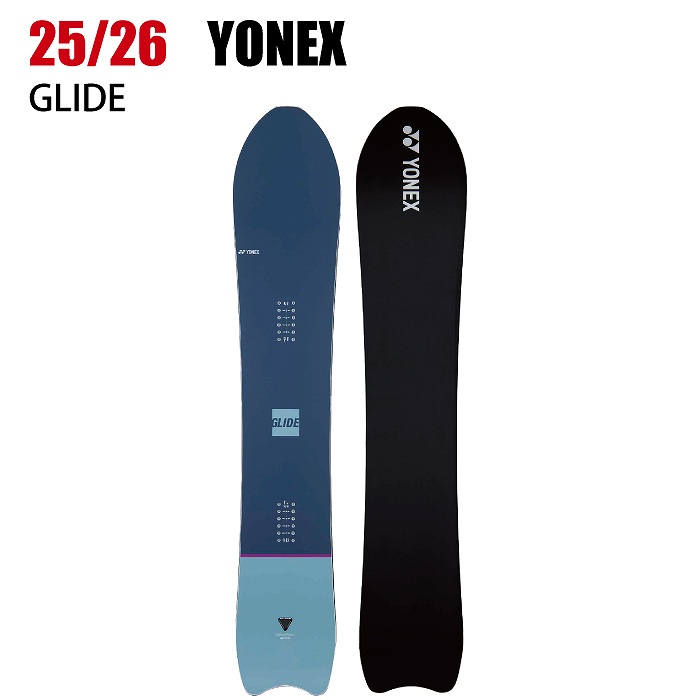 2026 YONEX ヨネックス GLIDE グライド 25-26 パウダー ボード板 