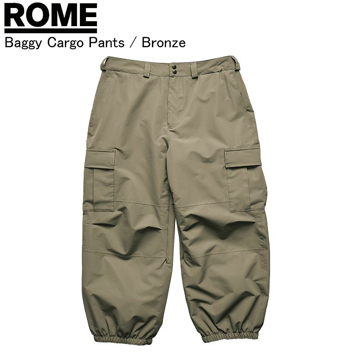 スノーボードウェア　バギーカーゴパンツ　ROME SDS ローム ROME SDS ROME ローム Baggy Cargo Pants バギーカーゴパンツ BRONZE