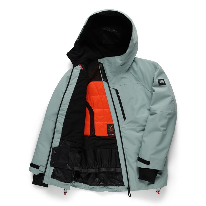 686 M5WN325 HYDRA THERMAGRAPH JACKET DUSTY MARINE スノーボード