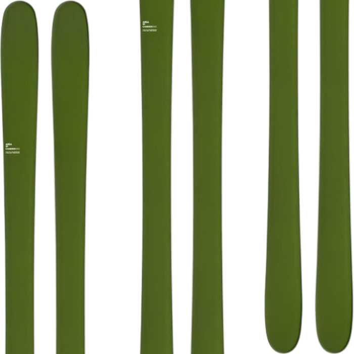 キャンデッド スキー板 2026 CANDIDE SKIS AREA 91 エリア 板単品 25