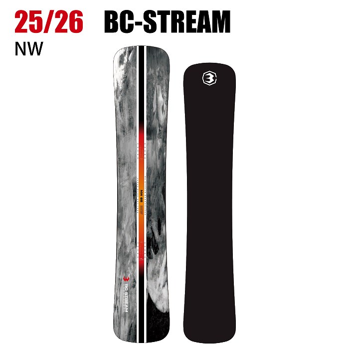2026 BC-STREAM ビーシーストリーム NW エヌダブリュ 25-26 ボード板