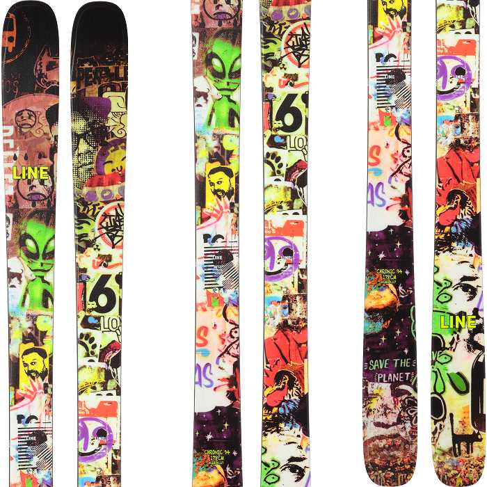 旧モデル [スキー2点セット] ライン スキー板 2025 LINE CHRONIC 94 +