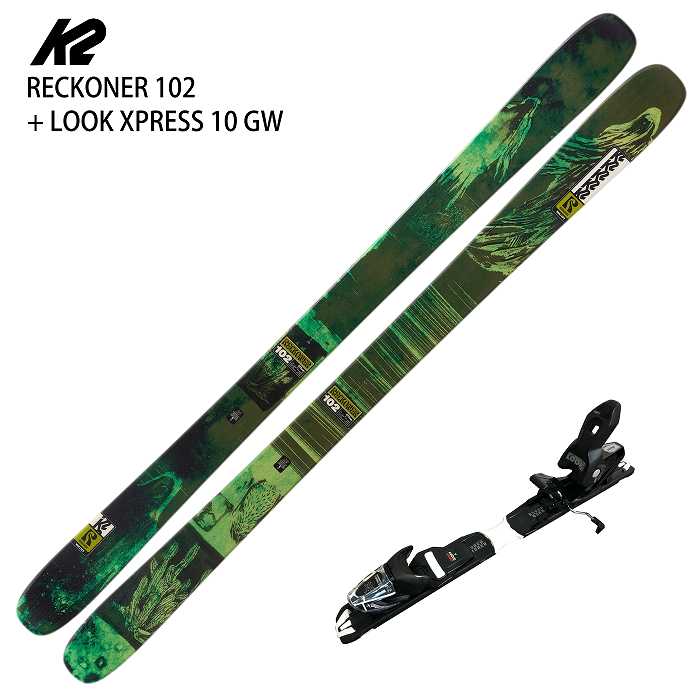 K2 [特典付][スキー2点セット]ケーツー スキー板 2027 K2 RECKONER 102
