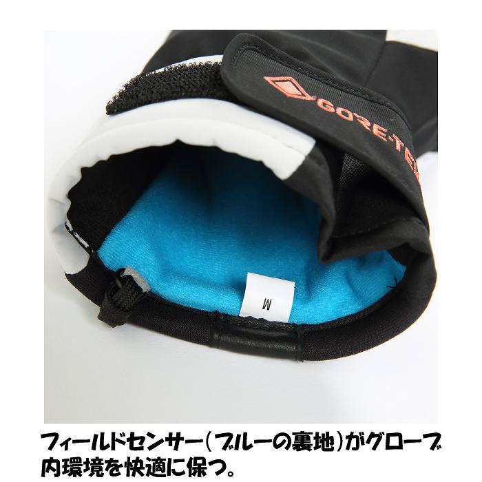 EBS エビス 4500004 OLGA オルガ BLACK スノーボード グローブ EBS