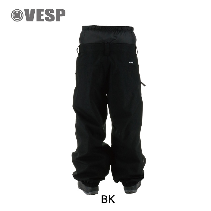 VESP ベスプ VPMP1060 Chino Wide Jogger Pants BK スノーボード