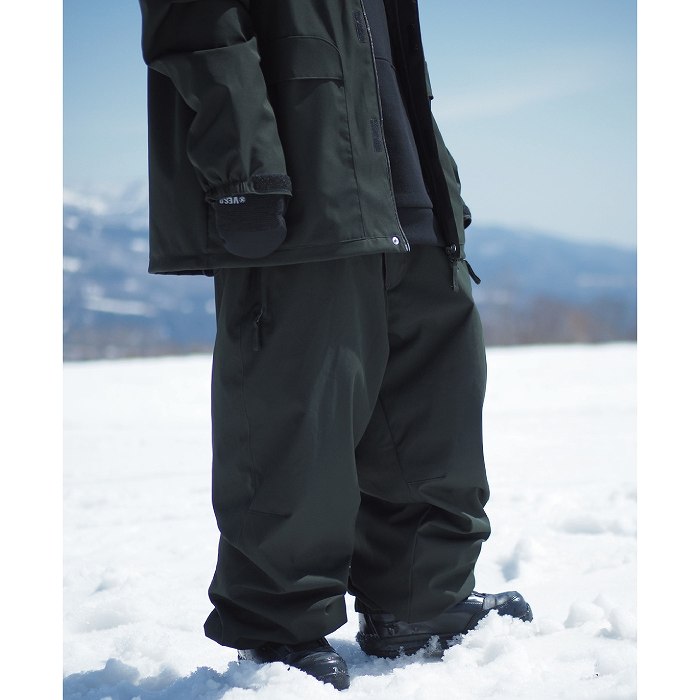 VESP ベスプ VPMP1060 Chino Wide Jogger Pants BK スノーボード