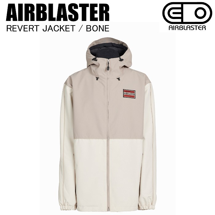AIRBLASTER エアブラスター AB26MJKT_1053 REVERT JACKET BONE スノーボードウェア ジャケット エアブラ 25-26モデル AIRBLASTER エアブラスター AB26MJKT_1053 REVERT JACKET BONE